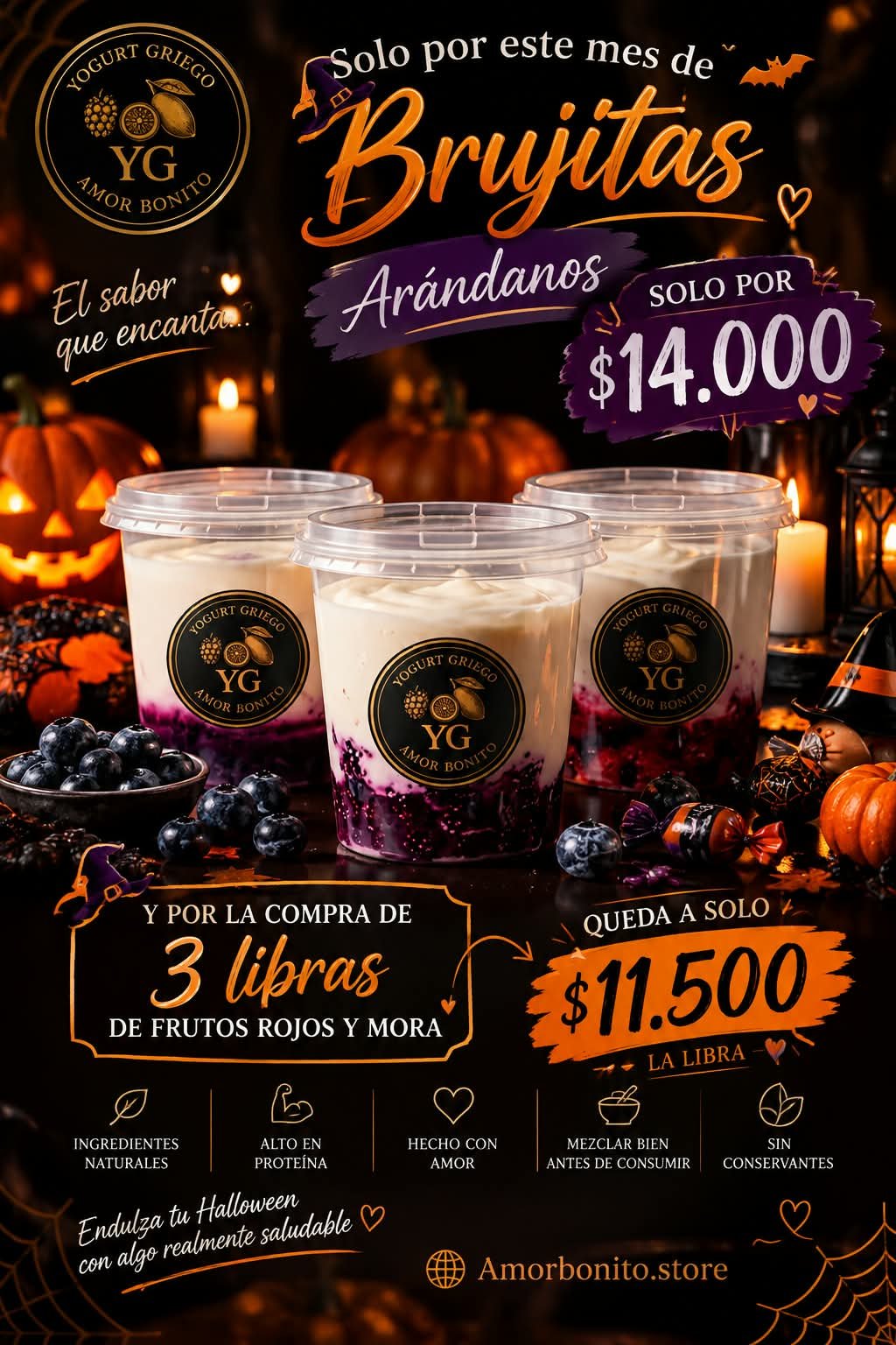 Brujitas — promoción Halloween