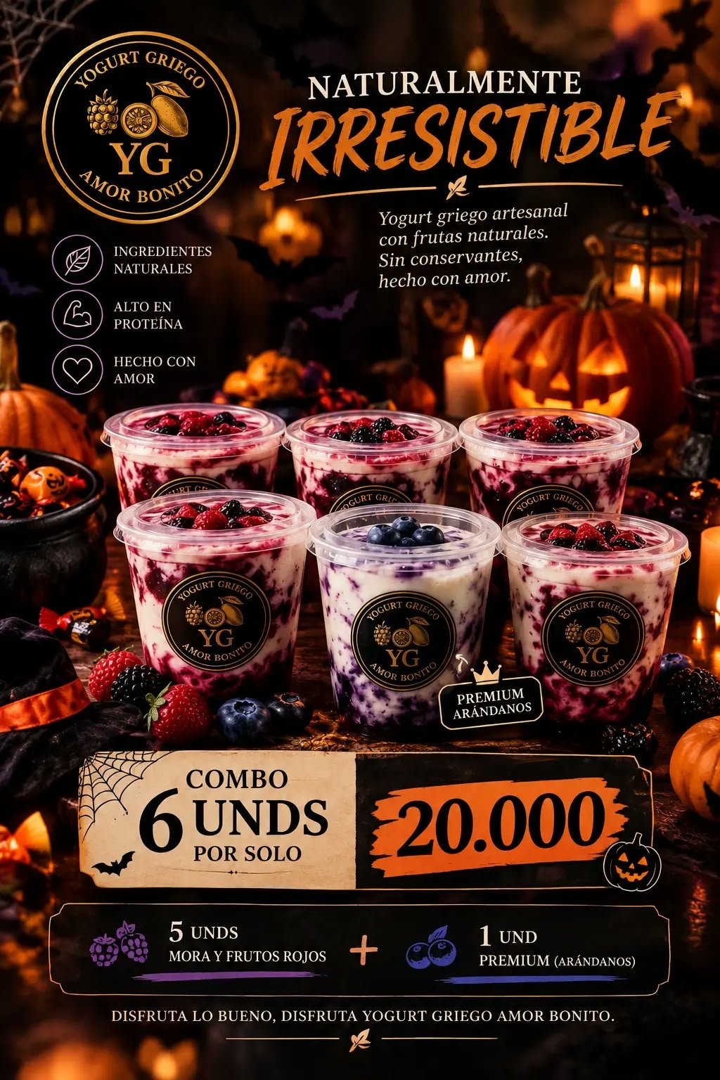 Irresistible — promoción Halloween